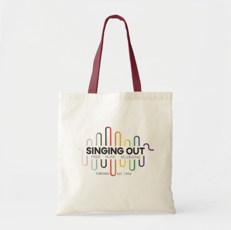 Singing Out Tote 2